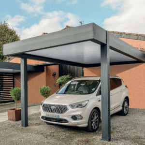 carports sur mesure pose adossée